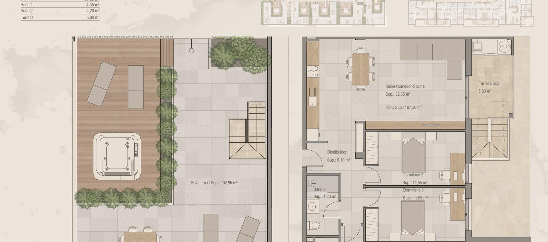 Nouvelle construction - Attique - Torre Pacheco - Centro