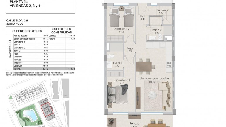 New Build - Penthouse - Santa Pola - Playa Tamarit