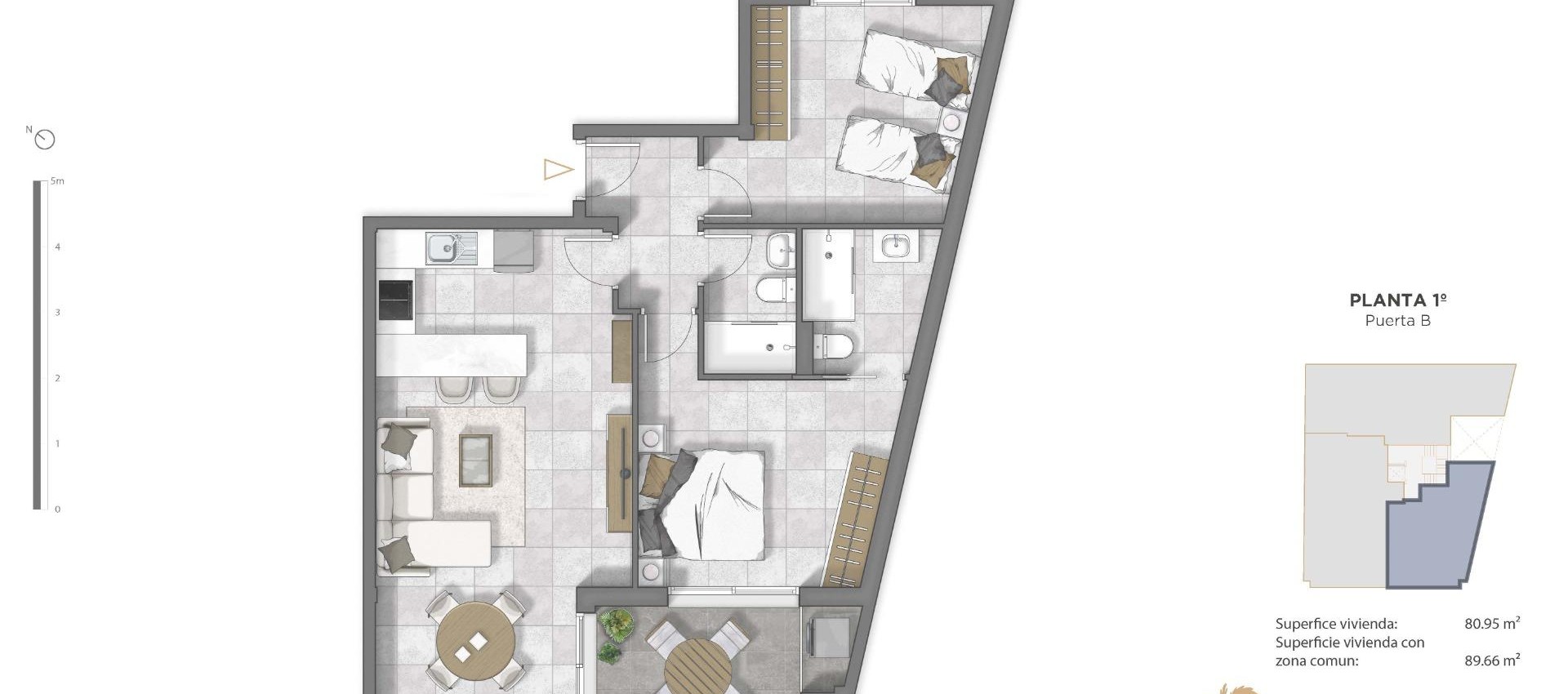 New Build - Apartment / flat - Guardamar del Segura - Pueblo