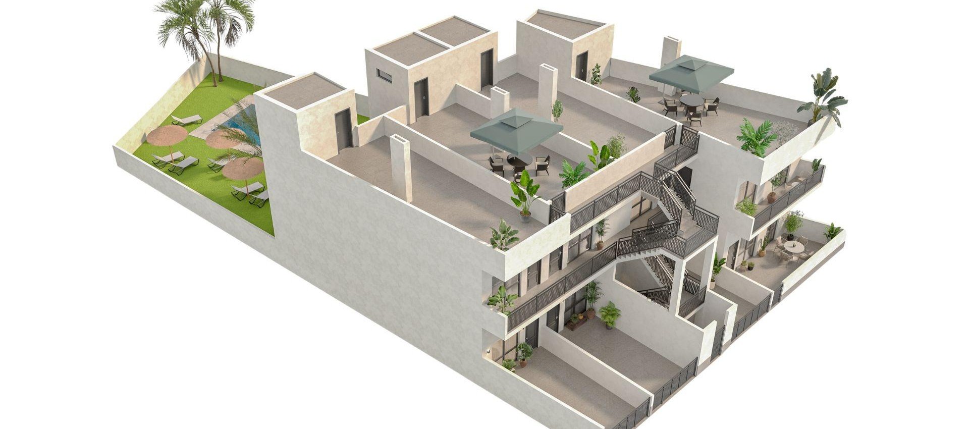 Nouvelle construction - Bungalow - Hondón de las Nieves - La Canalosa