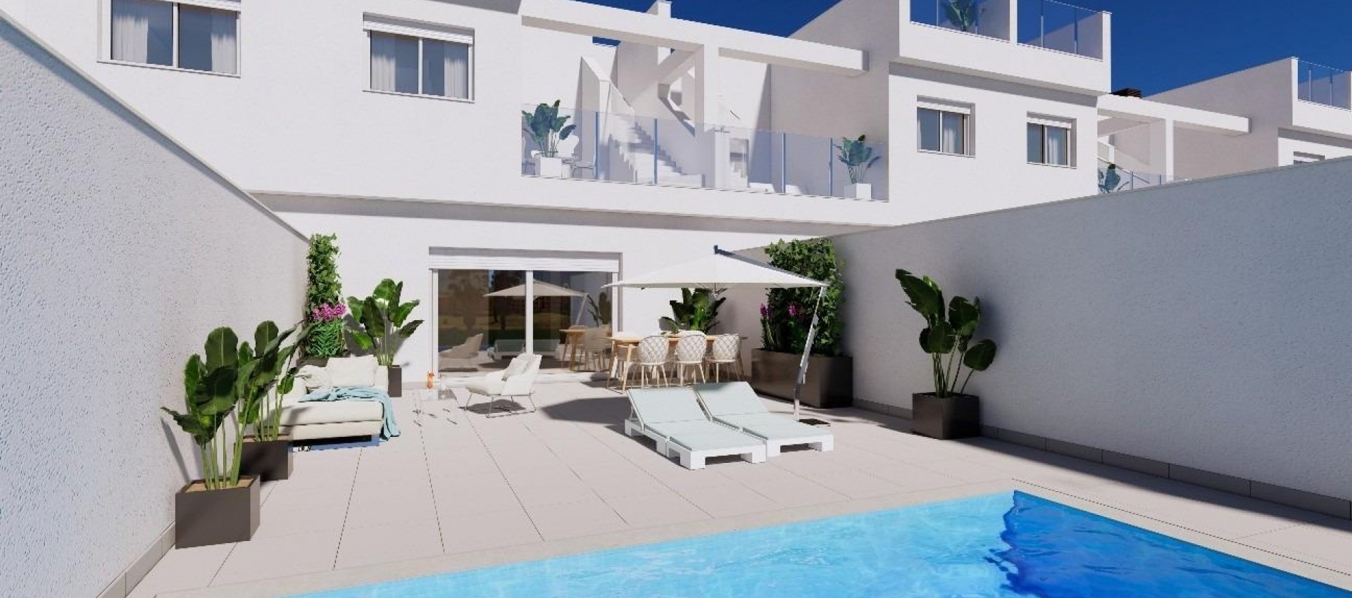New Build - Town House - Los Alcázares - Serena Golf
