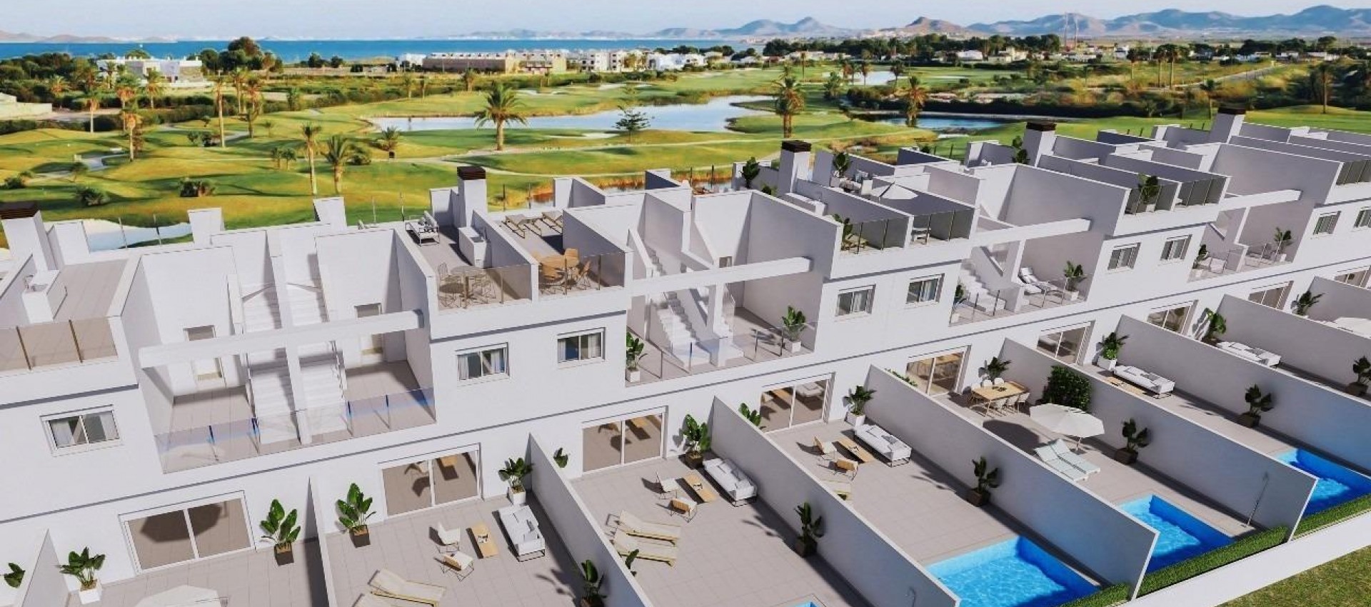 New Build - Town House - Los Alcázares - Serena Golf