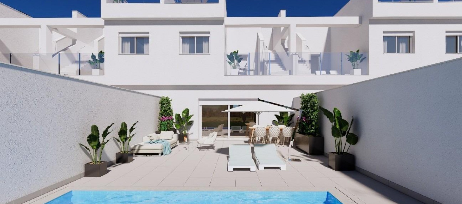 New Build - Town House - Los Alcázares - Serena Golf