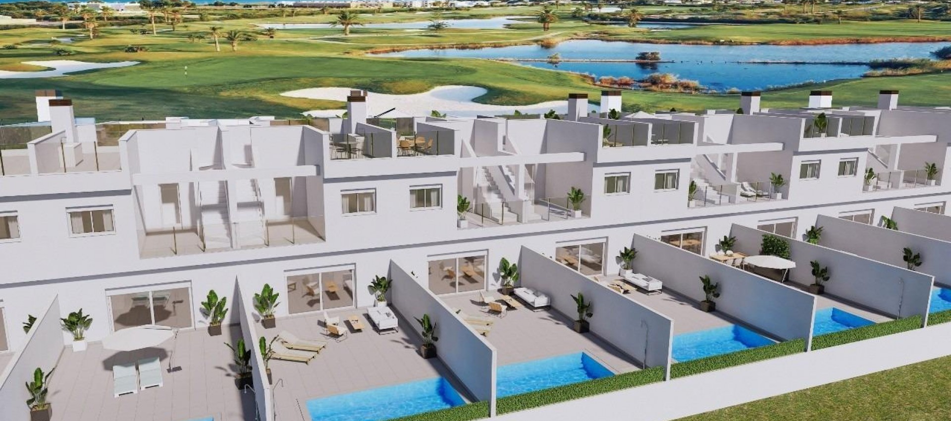 New Build - Town House - Los Alcázares - Serena Golf