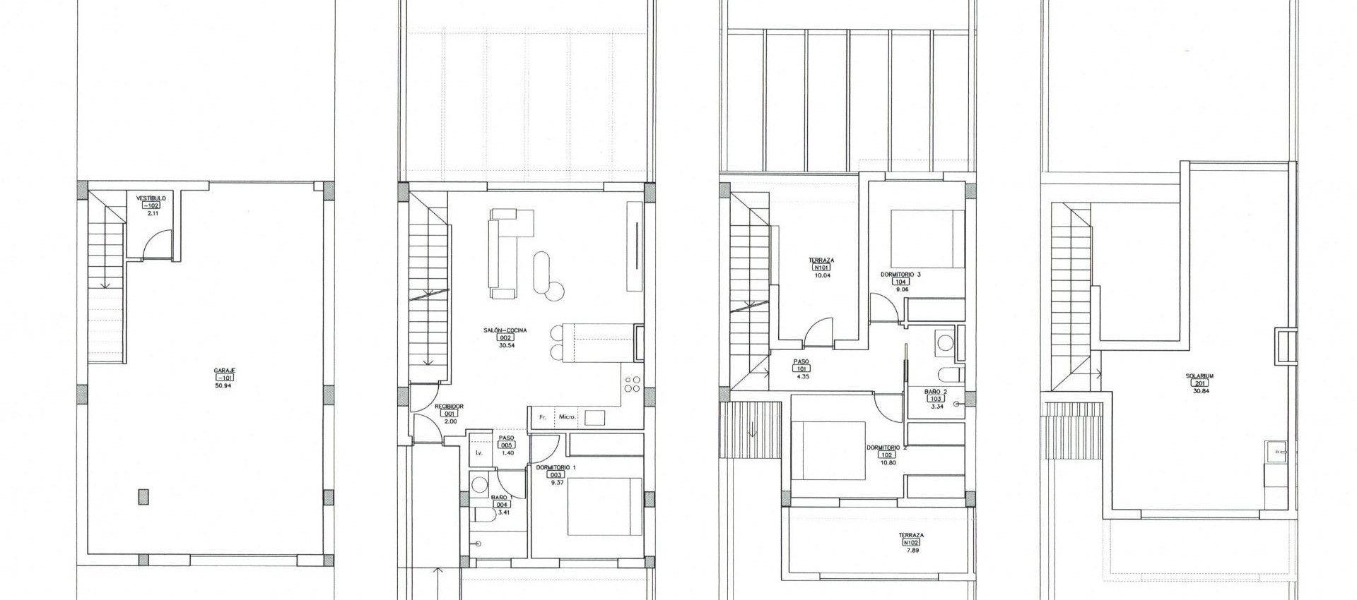 New Build - Town House - Los Alcázares - Serena Golf