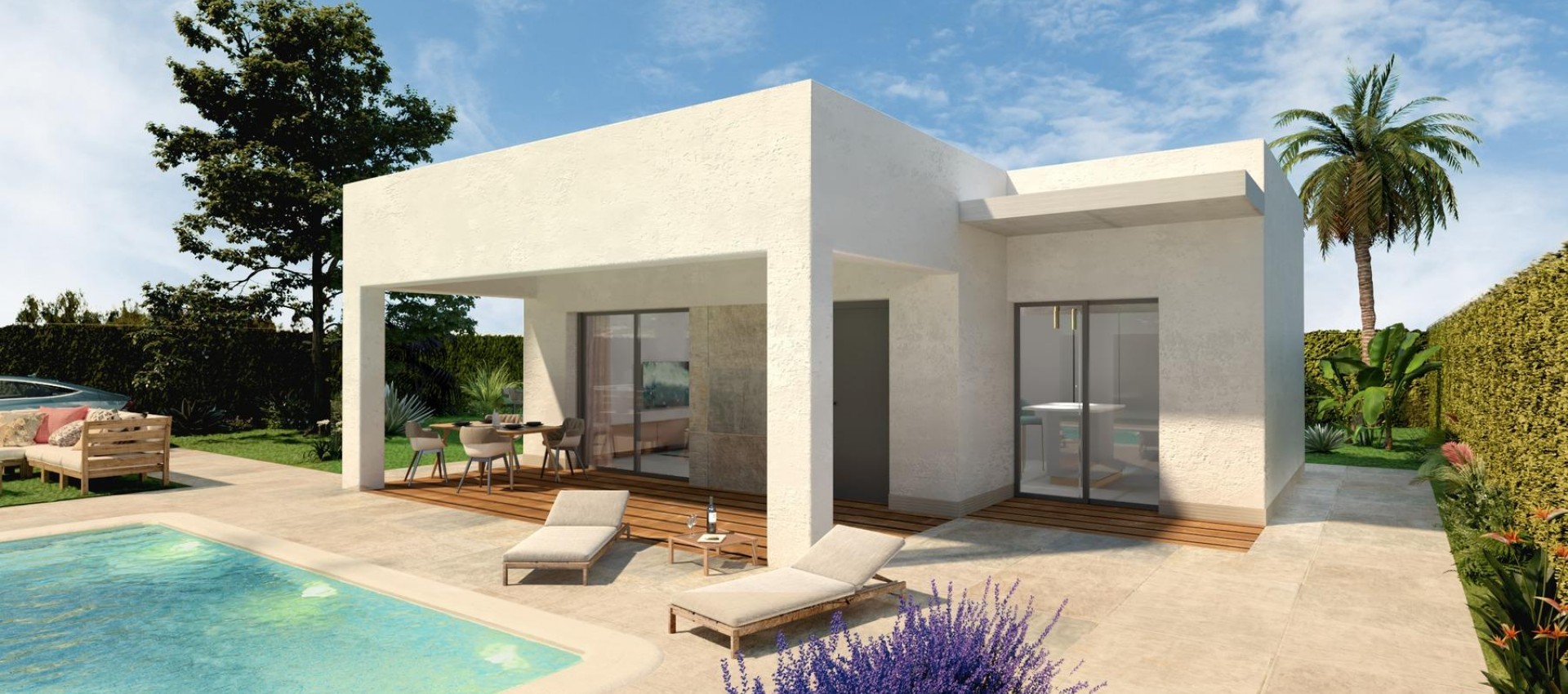 Nueva construcción  - Villa - Hondón de las Nieves - Urbaniz. La Montañosa