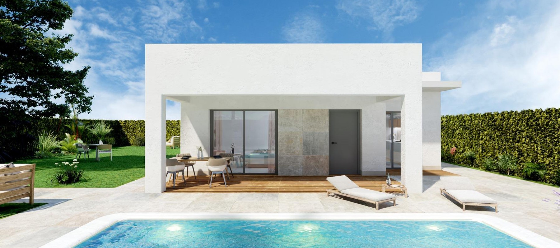 Nueva construcción  - Villa - Hondón de las Nieves - Urbaniz. La Montañosa