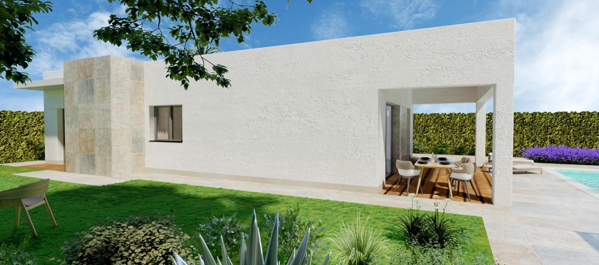 Nueva construcción  - Villa - Hondón de las Nieves - Urbaniz. La Montañosa