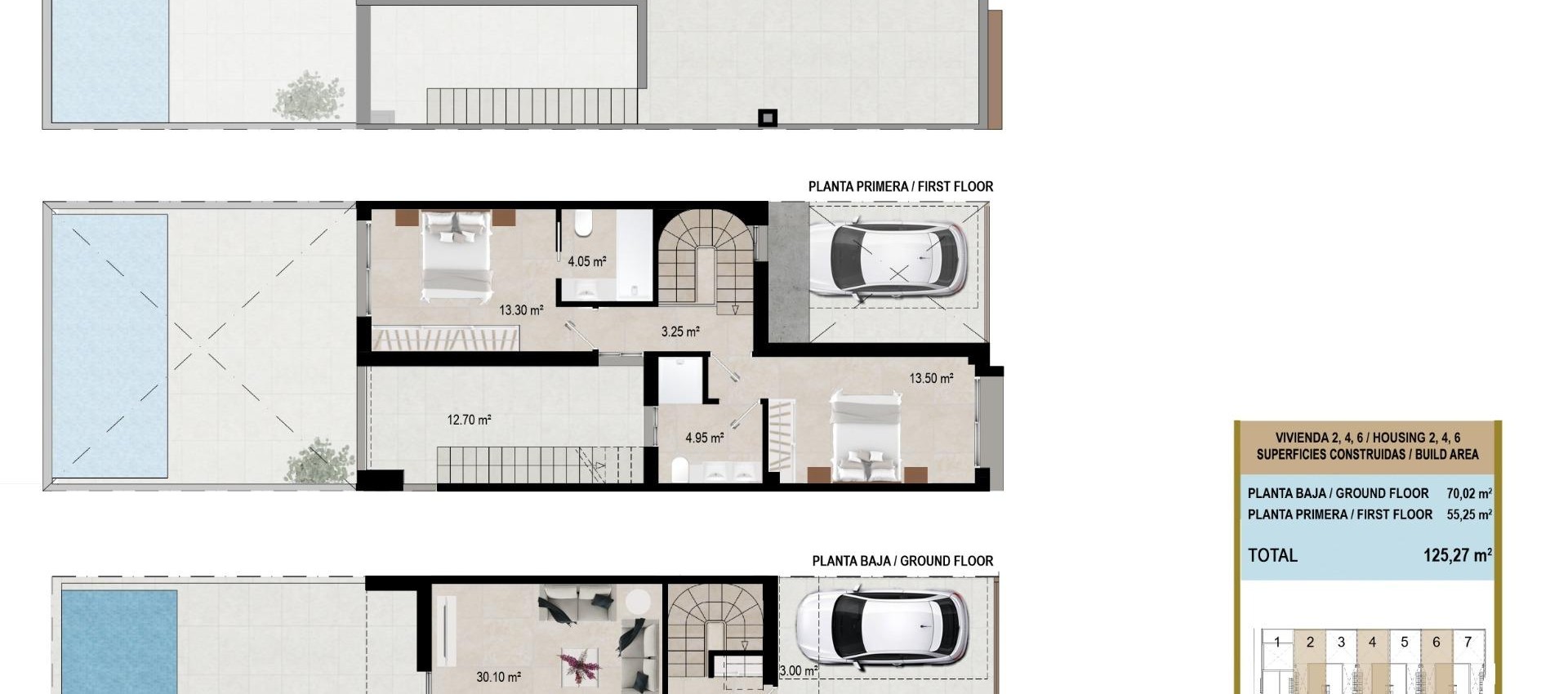 New Build - Town House - San Javier - pueblo