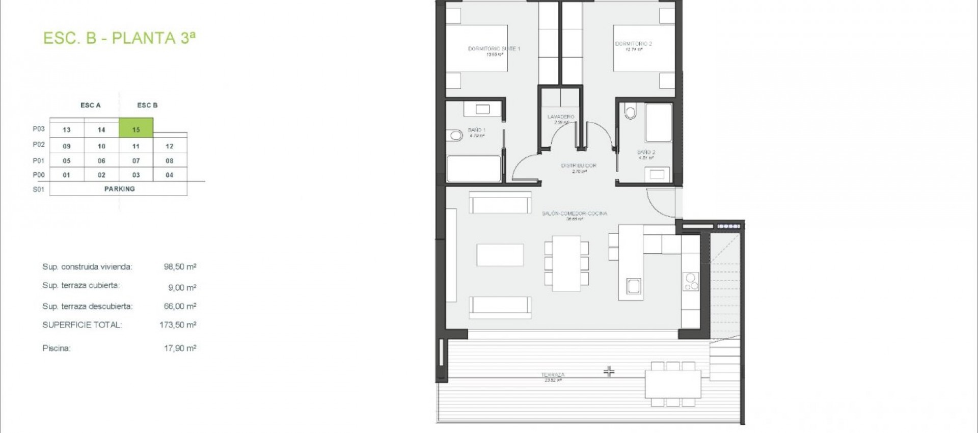 New Build - Penthouse - Orihuela Costa - Las Colinas Golf