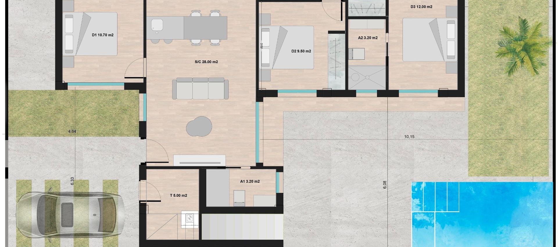 Nouvelle construction - Villa - Torre Pacheco - Roldán