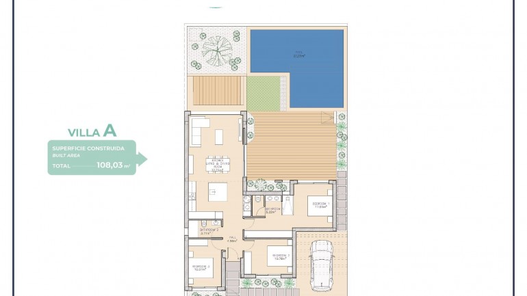 Nueva construcción  - Villa - Los Alcázares - Serena Golf