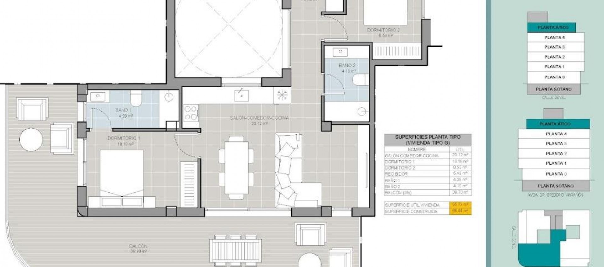 New Build - Penthouse - Torrevieja - El acequión