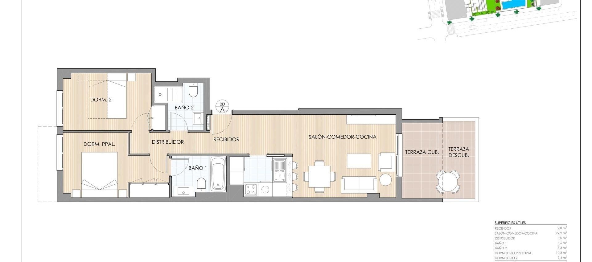 New Build - Apartment / flat - Águilas - Playa de Levante