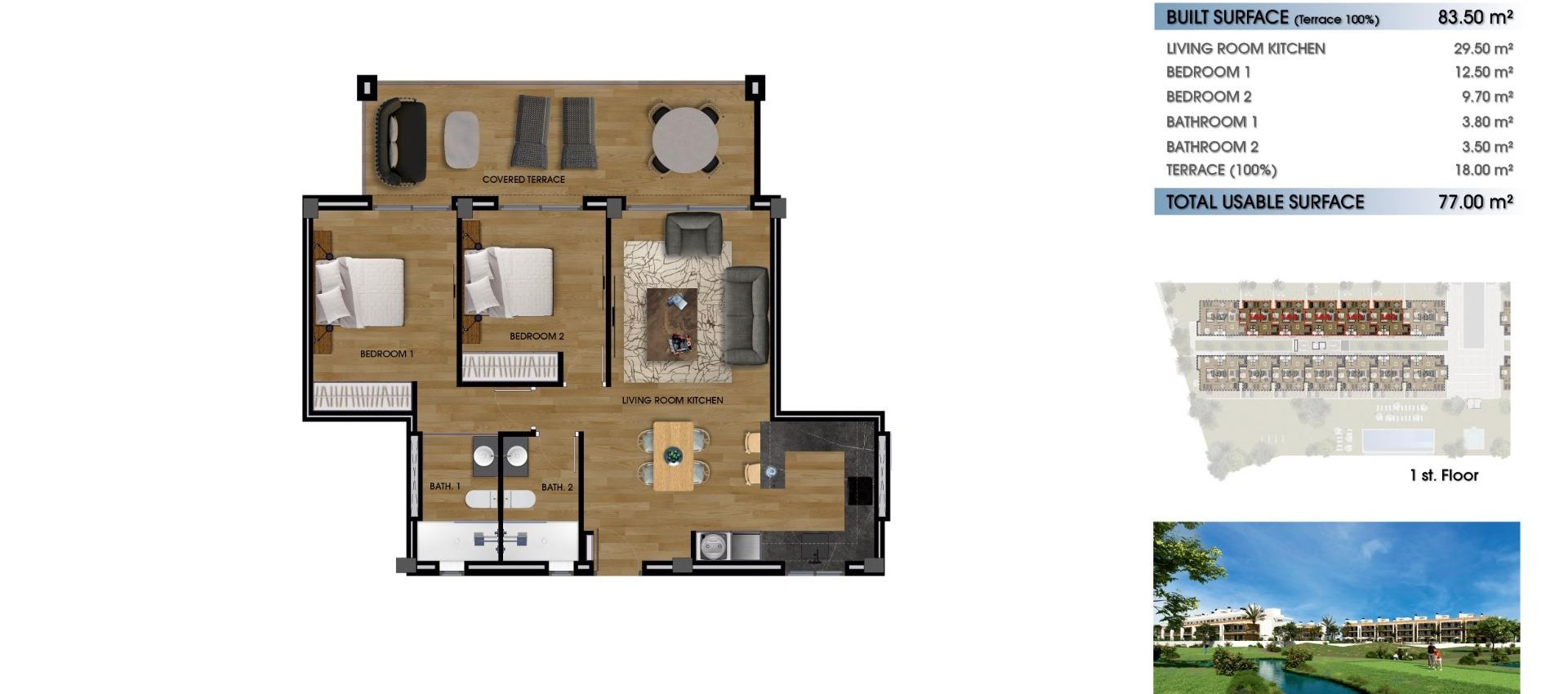 Nueva construcción  - Apartamento / piso - Los Alcázares - La Serena Golf